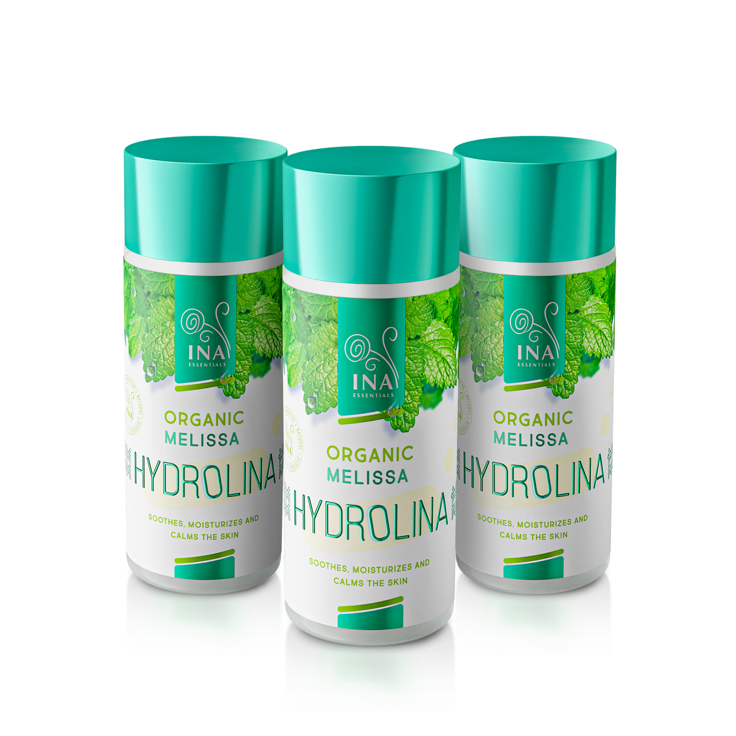 SPECIAL ACCESS Dermatitis pack - 3x Organic Lemon Balm Water (Melissa) - Hydrolina