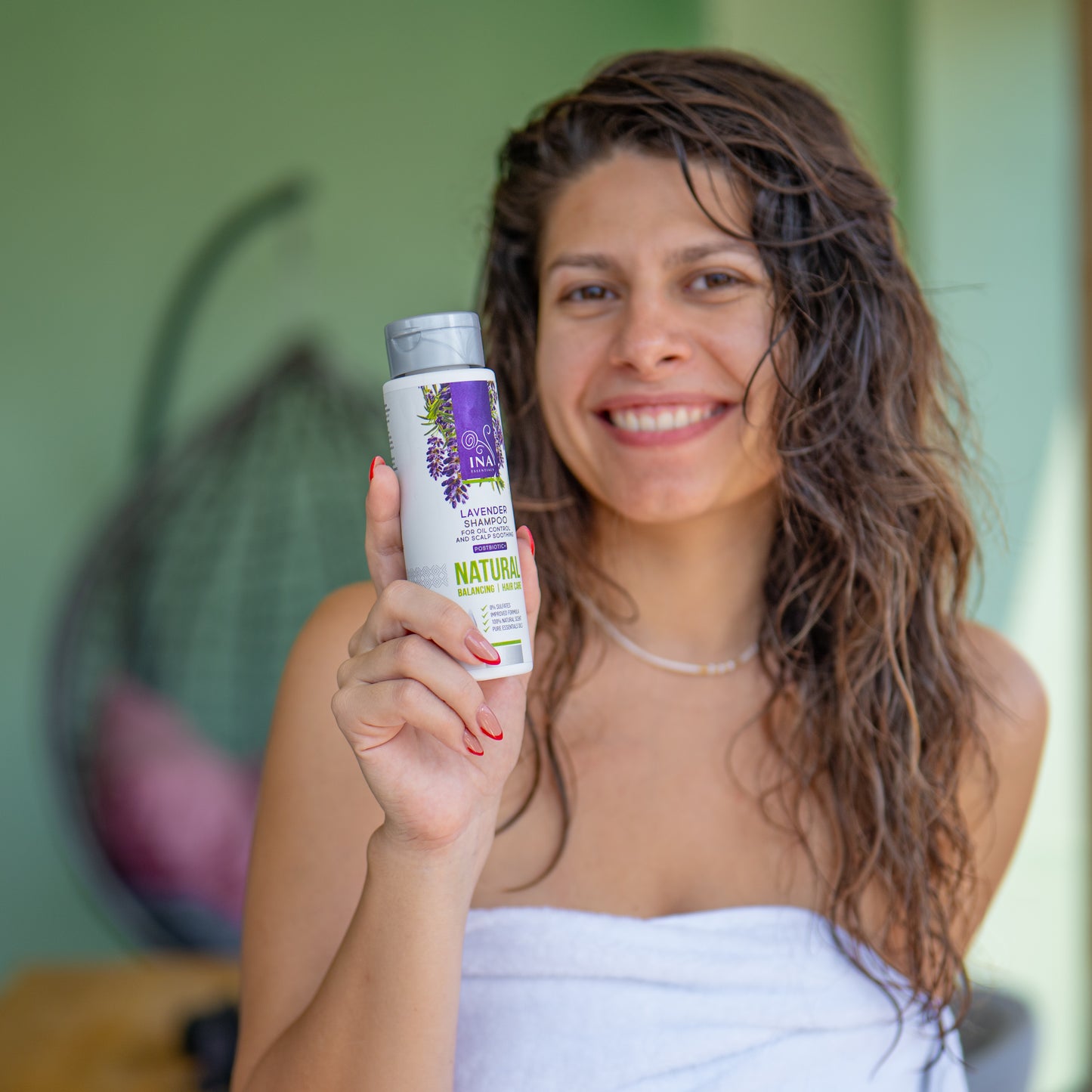 Natural Lavender Shampoo for Dandruff and Sensitive scalp