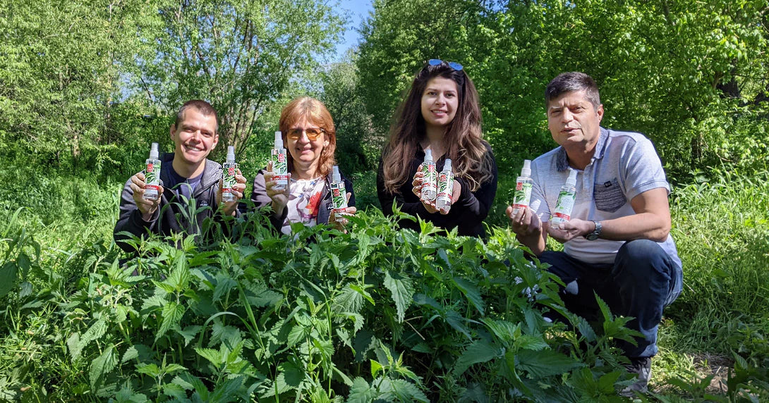 Wild Nettle water - Hydrolina and its history