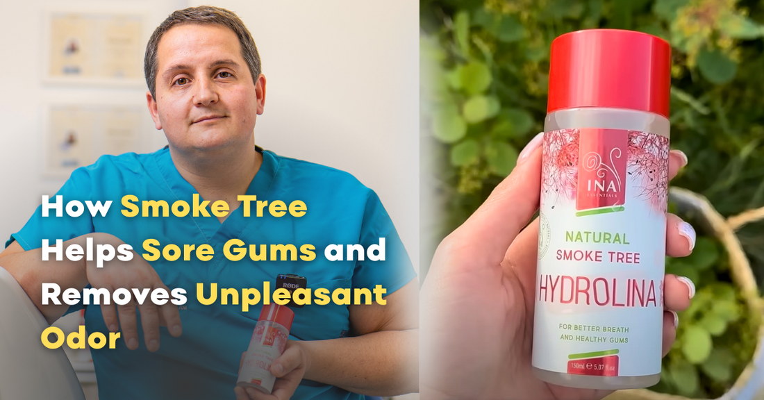 How to Get Rid of Bleeding Gums and Bad Breath with Smoke Tree Water - Hydrolina?