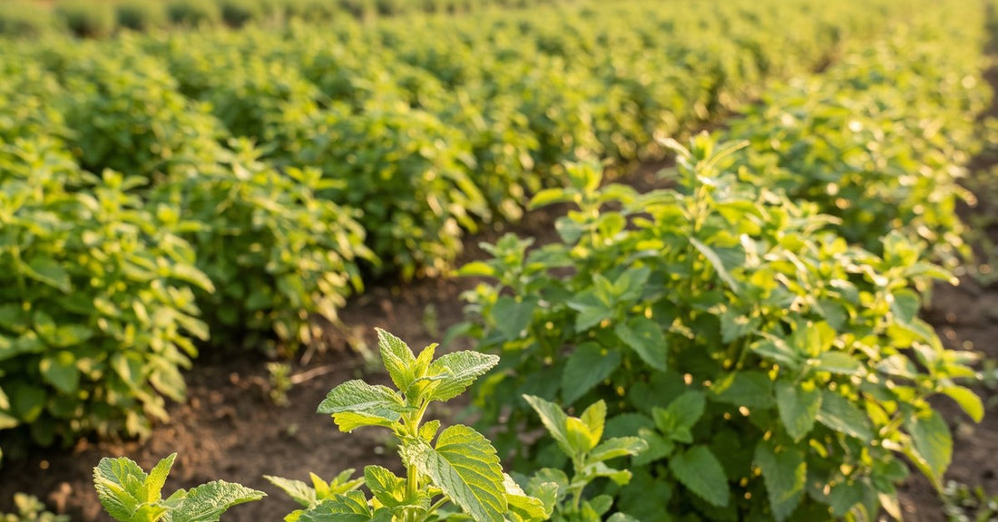 Lemon balm Melissa officinalis and Organic Melissa Water Hydrolina
