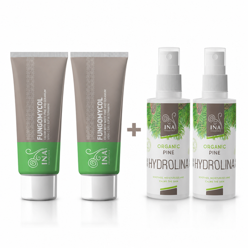 Buy 2 Creams for Nail Fungus and Dry and Cracked Skin, Get 2 Organic White Pine Waters for Free InaEssentials Ireland