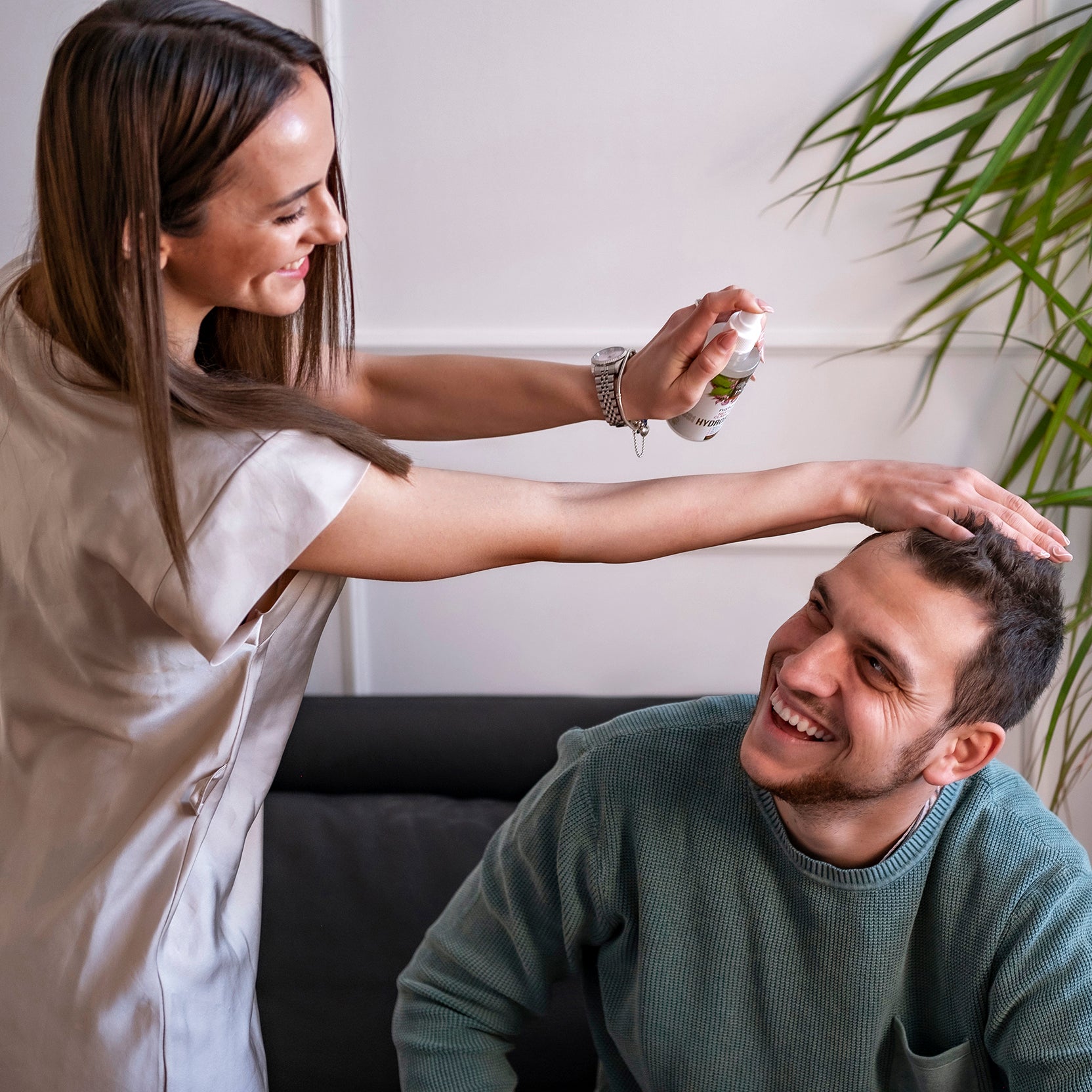 Hydrobiotic - Nettle & Clary Sage - intensive care for Hair loss, Dandruff, and Sensitive scalp