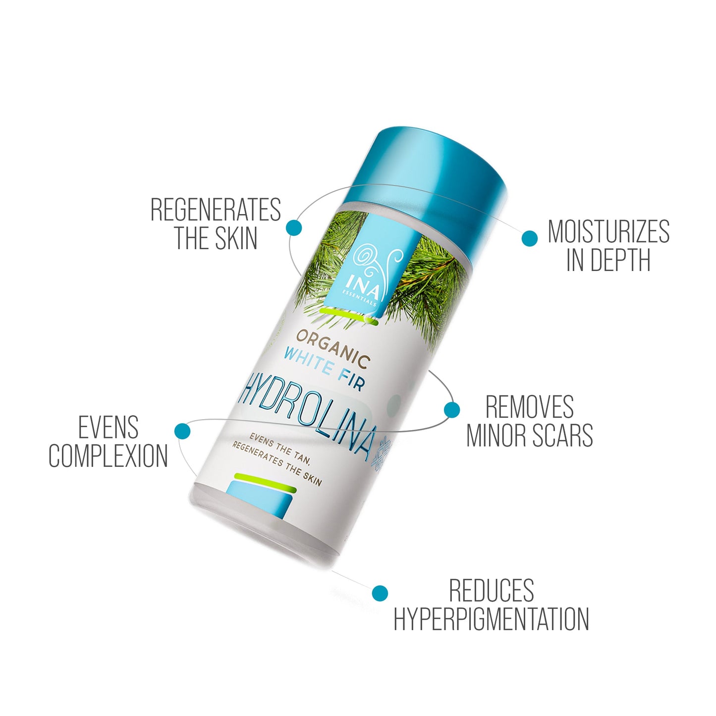 FREE Organic White Fir water - Hydrolina for Pigmentation