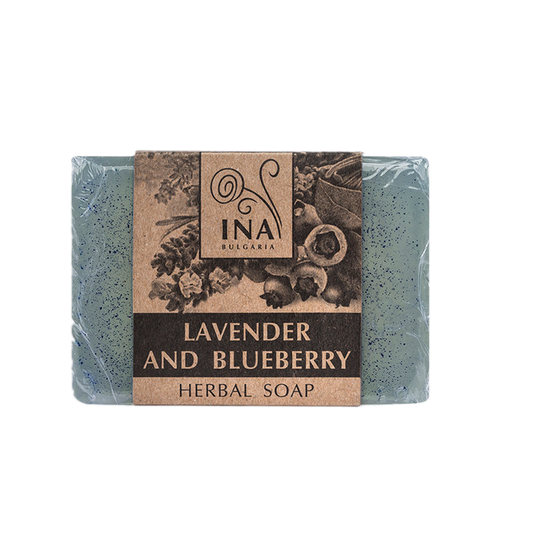 SPECIAL ACCESS Natural Herbal Soap with Lavender and Blueberry - body Acne and Blemish-prone skin