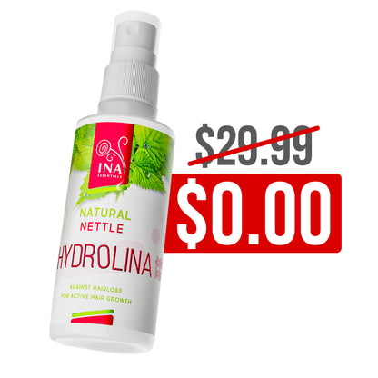 + Gift Wild Nettle Water - Hydrolina - Hair spray for Hair loss and Oily hair