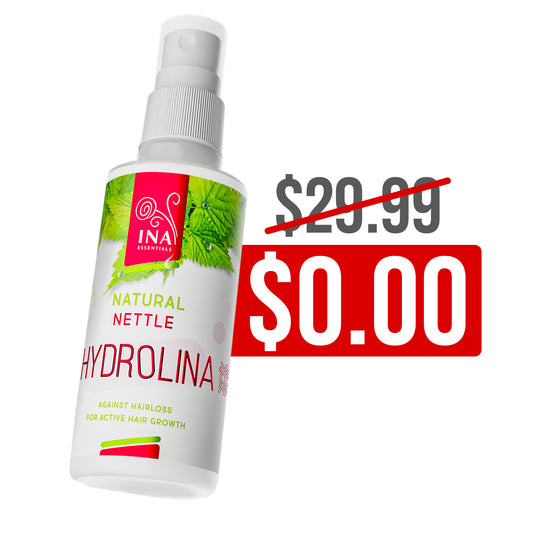 + Gift Wild Nettle Water - Hydrolina - Hair spray for Hair loss and Oily hair