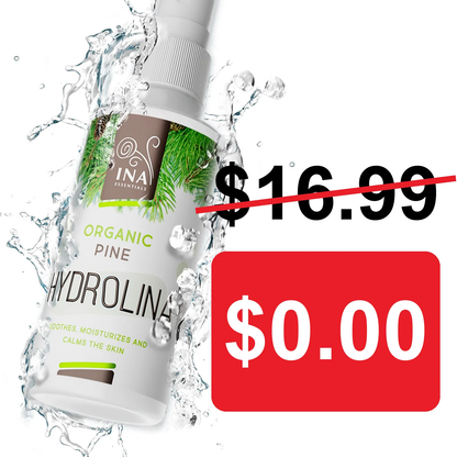 + Gift Organic White Pine Water - Hydrolina - Spray for skin Fungus and smelly feet