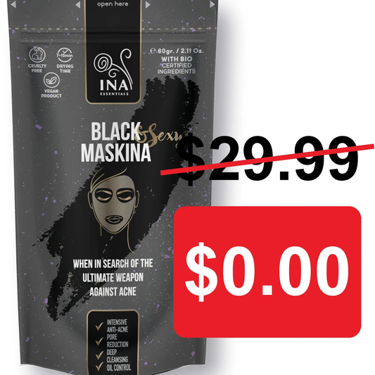 + Gift Face Mask - Black Maskina - intensive care for Acne and Blackheads