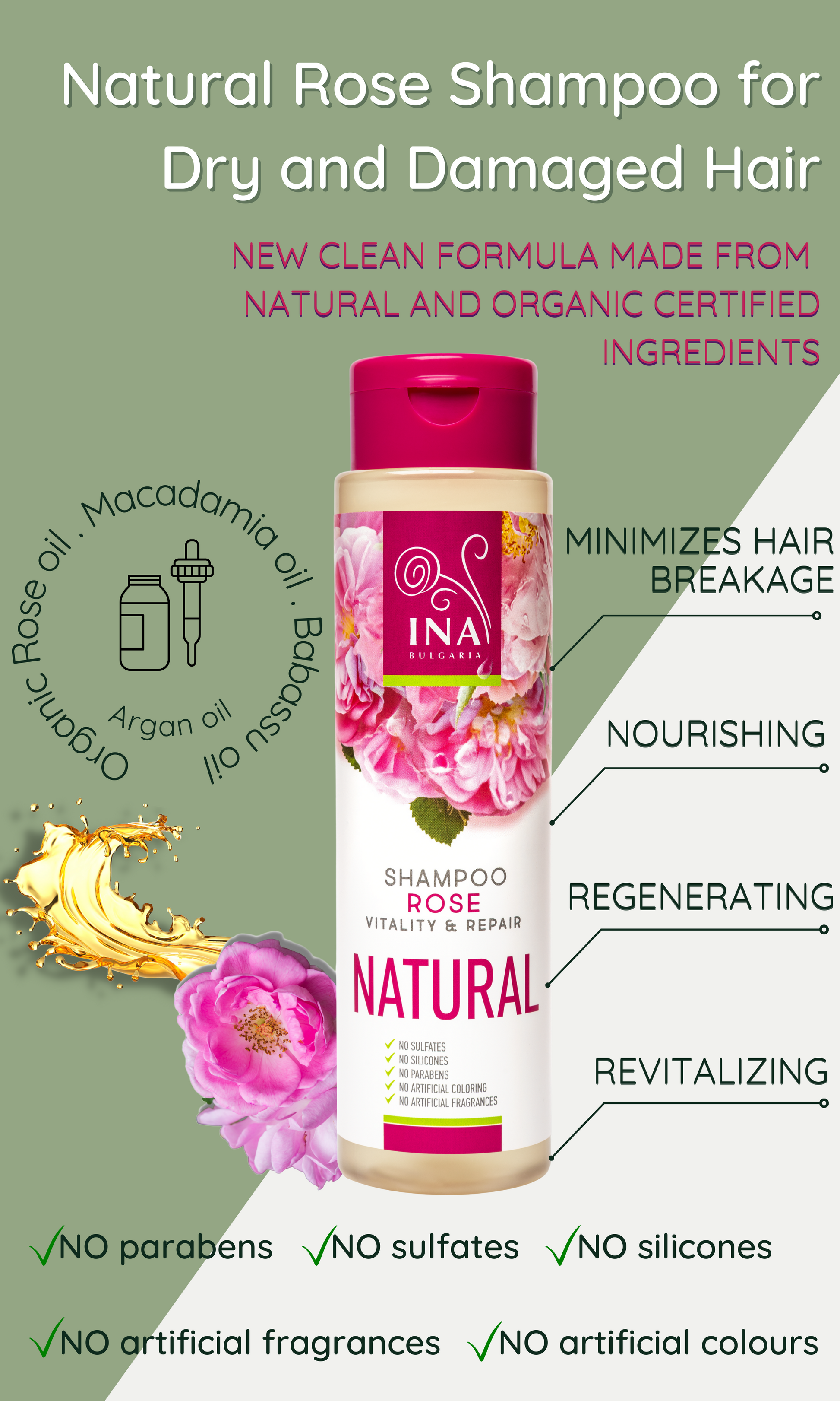 Shampoo for Dry and Damaged Hair (6777370607663)