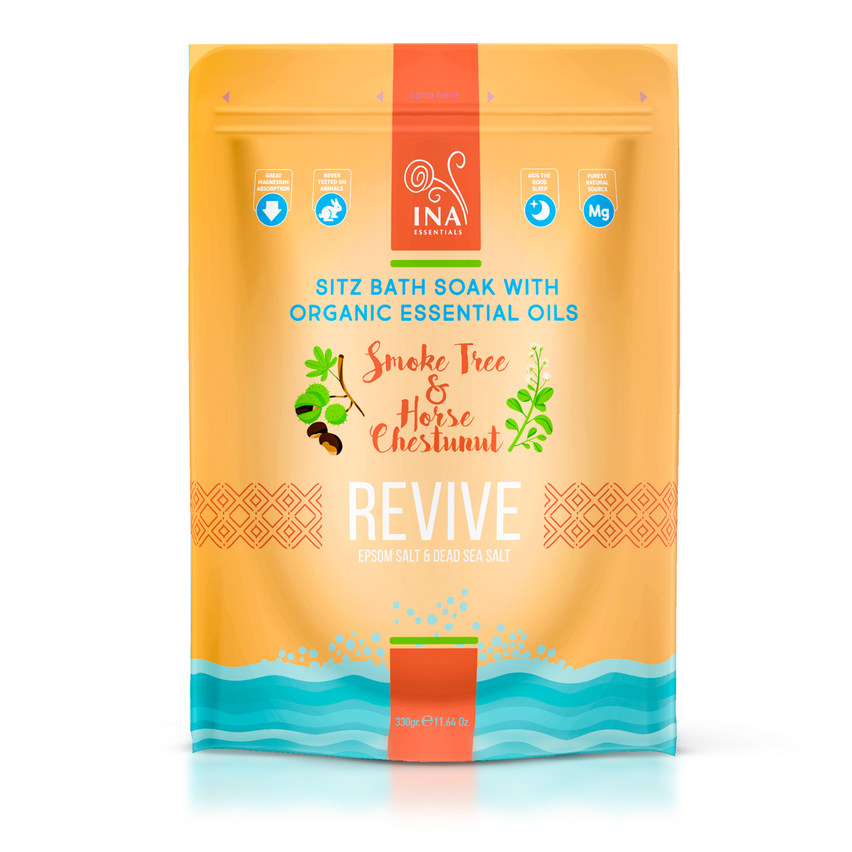 Revive - Bathing salt with Smoke Tree and Horse Chestnut for Varicose and Postpartum care