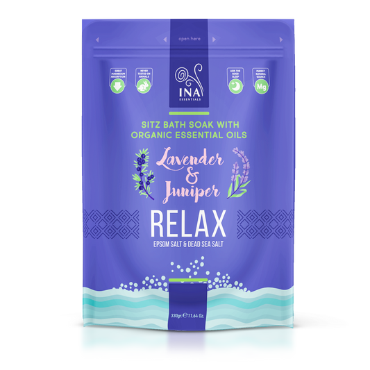 Relax - Bathing salt with Lavender and Juniper for Relaxation and Stress relief