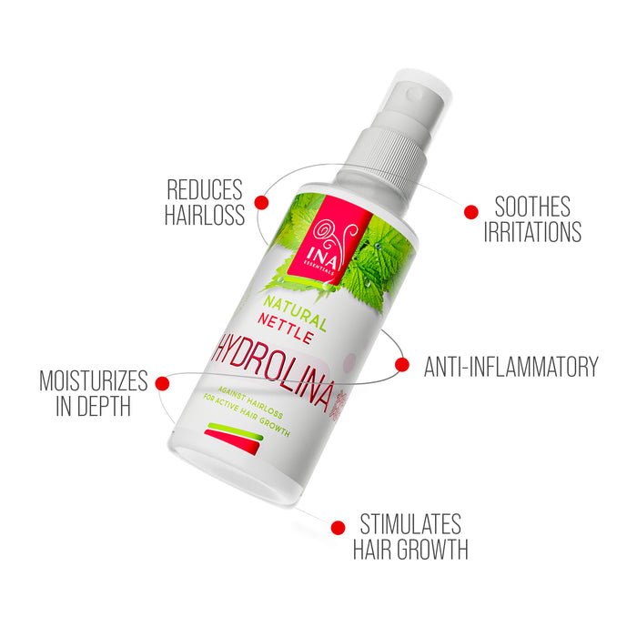 Wild Nettle Water Hair spray for Hair loss and Oily hair